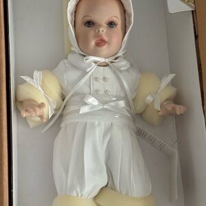 Franklin Mint Precious Blessings Christening Doll NIB